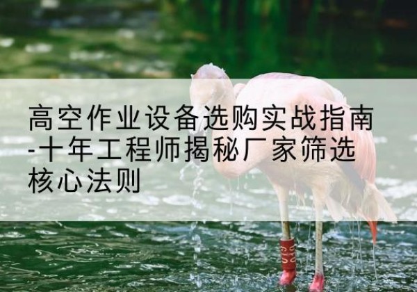 呼兰剪叉式升降机厂家-高空作业设备选购实战指南-十年工程师揭秘厂家筛选核心法则